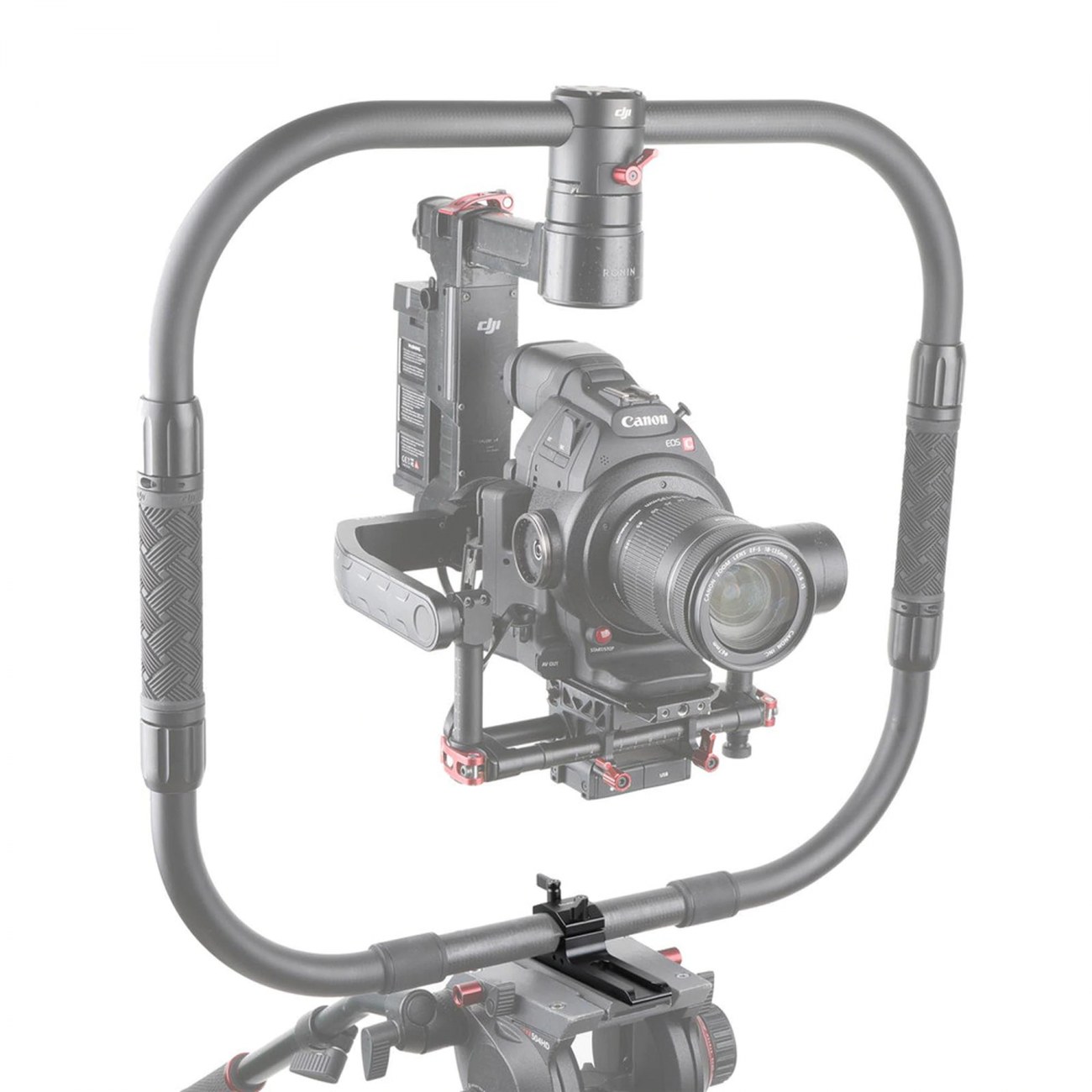 25 mm tyčové podporné nožičky pre DJI Ronin-M/ Ronin-MX Grip/Freefly MoVI Ring
