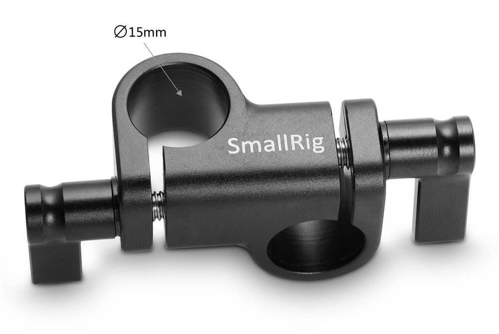 90-stupňová 15 mm svorka na tyč