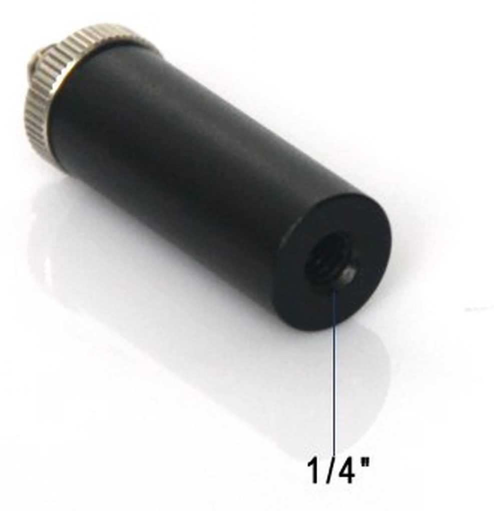 15mm mikro tyč (1,5 palca) so závitom 1/4''