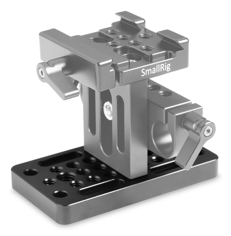 malá upínacia doska s otvormi 1/4''-20 a 3/8″-16