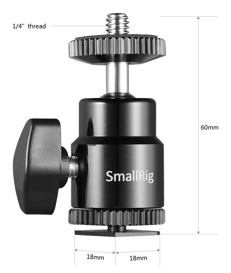 1/4″ držiak na fotoaparát s prídavnou 1/4″ skrutkou (balenie 2ks)