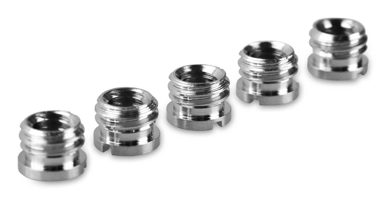 Závitový adaptér s 1/4″ na 3/8″ závit 5ks balenie