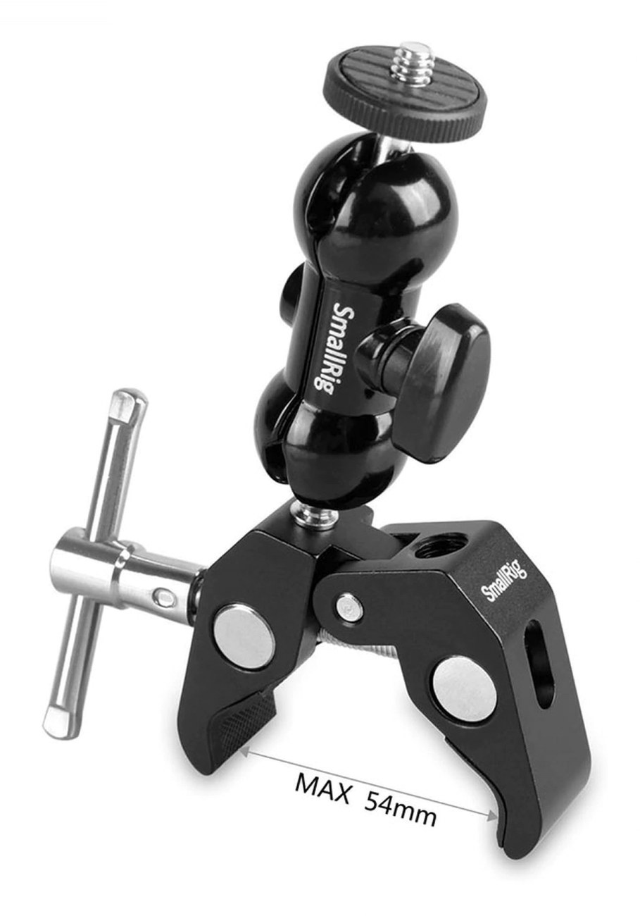 Multifunkčná dvojitá guľová hlavica so svorkou a 1/4″ skrutkou 1138