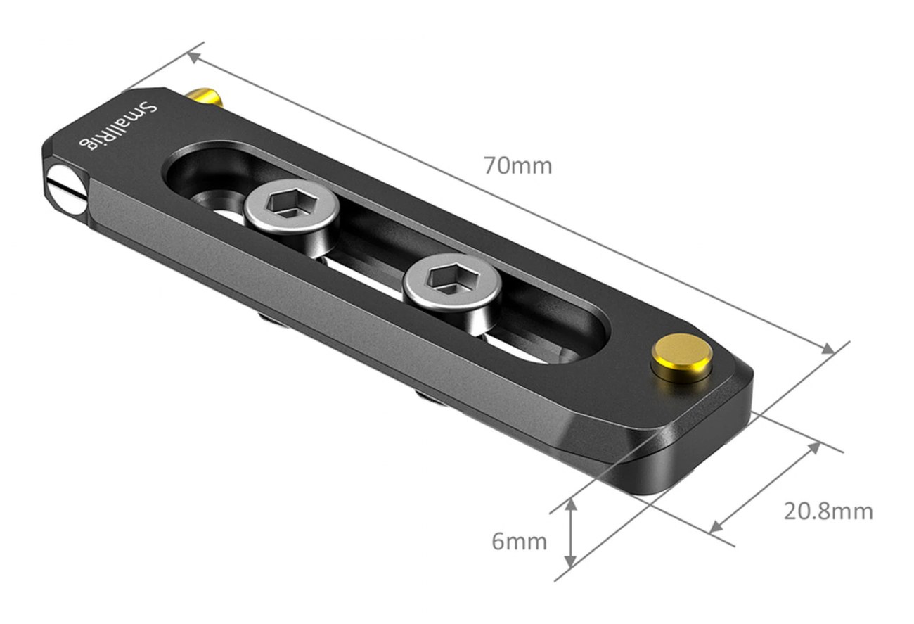 Nízkoprofilová koľajnica NATO 70 mm BUN2483