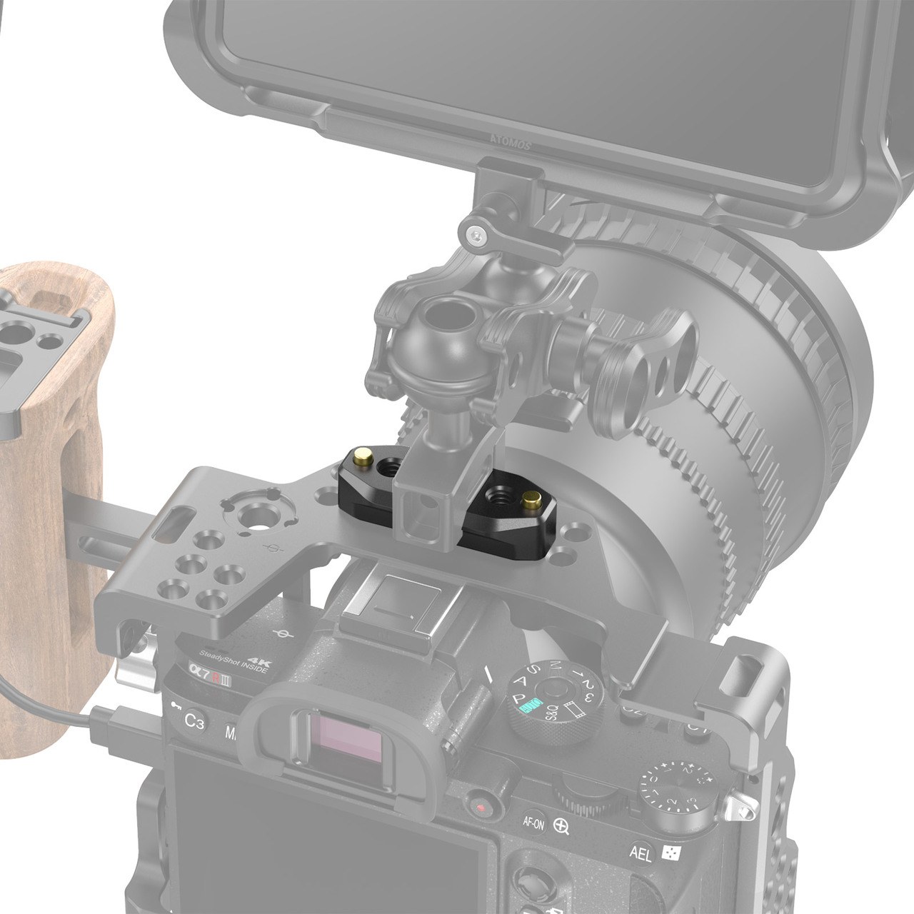 Koľajnica NATO s polohovacou skrutkou ARRI 48 mm BUN2521
