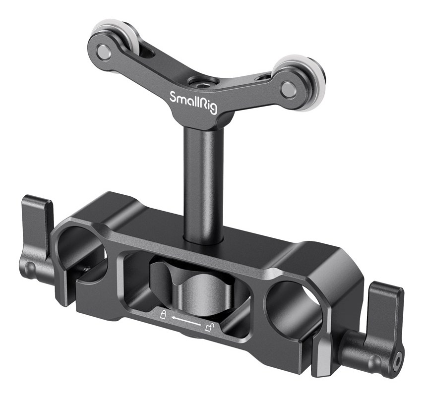 Universal 15mm tyčová podpera objektívu LWS