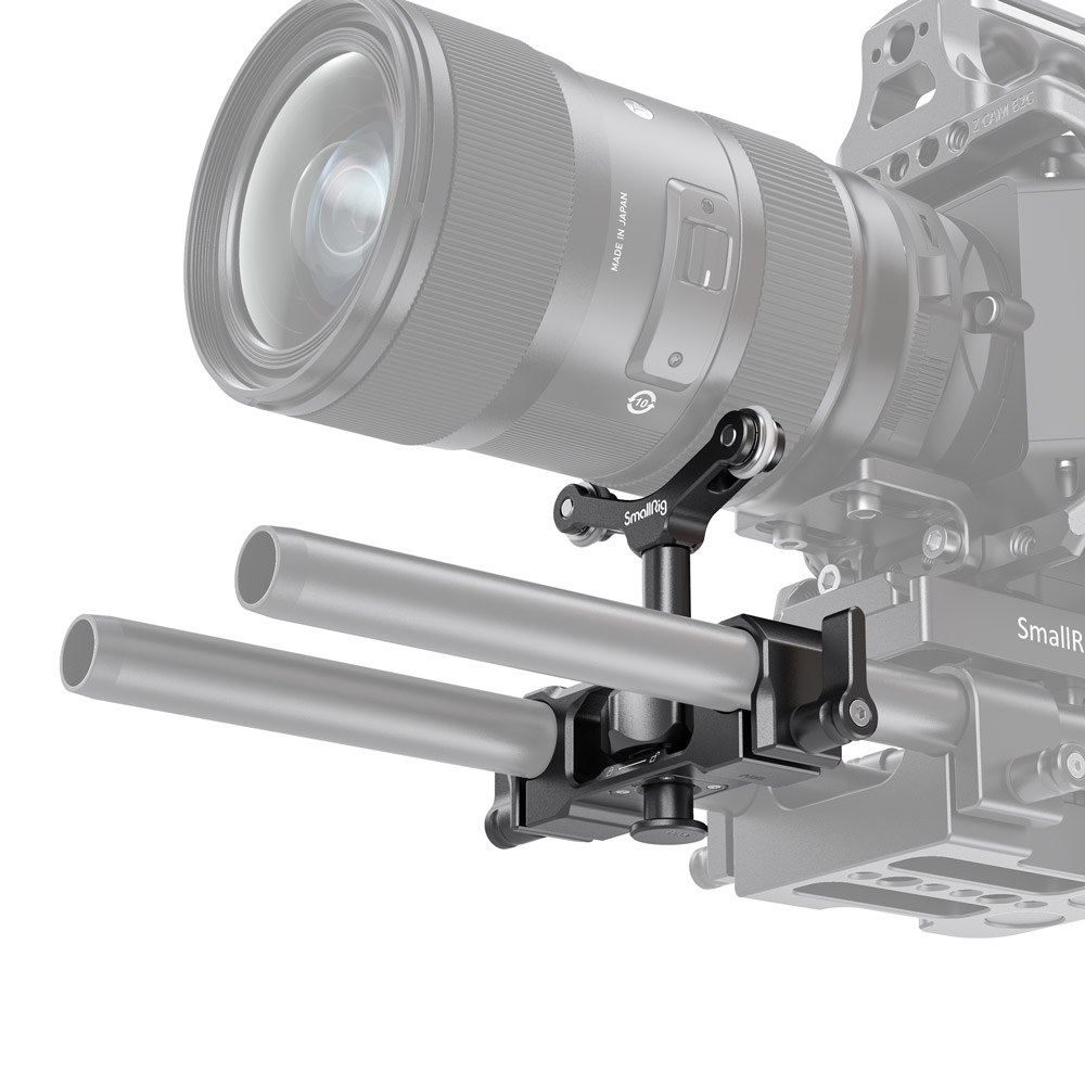 Universal 15mm tyčová podpera objektívu LWS