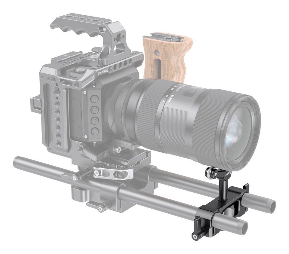 Universal 15mm tyčová podpera objektívu LWS