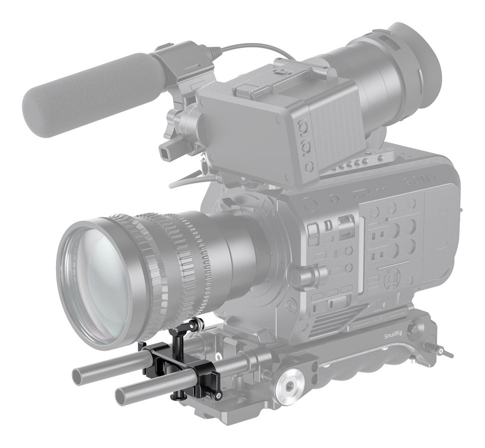 Universal 15mm tyčová podpera objektívu LWS