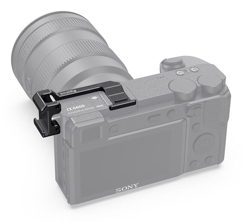 Ľavostranná premiestňovacia doska na päticu pre fotoaparát Sony a6600