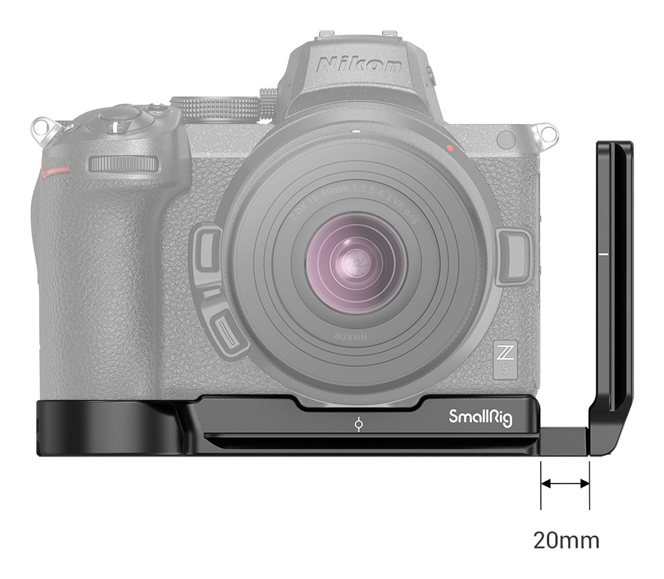 L držiak pre fotoaparát Nikon Z5/Z6/Z7