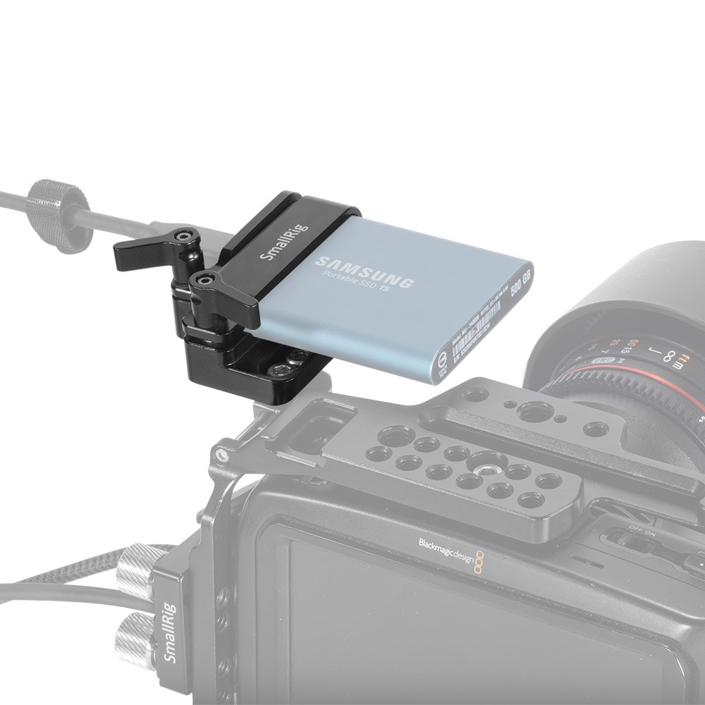 Držiak SSD Samsung T5 pre BMPCC 4K/6K a Z CAM 2245