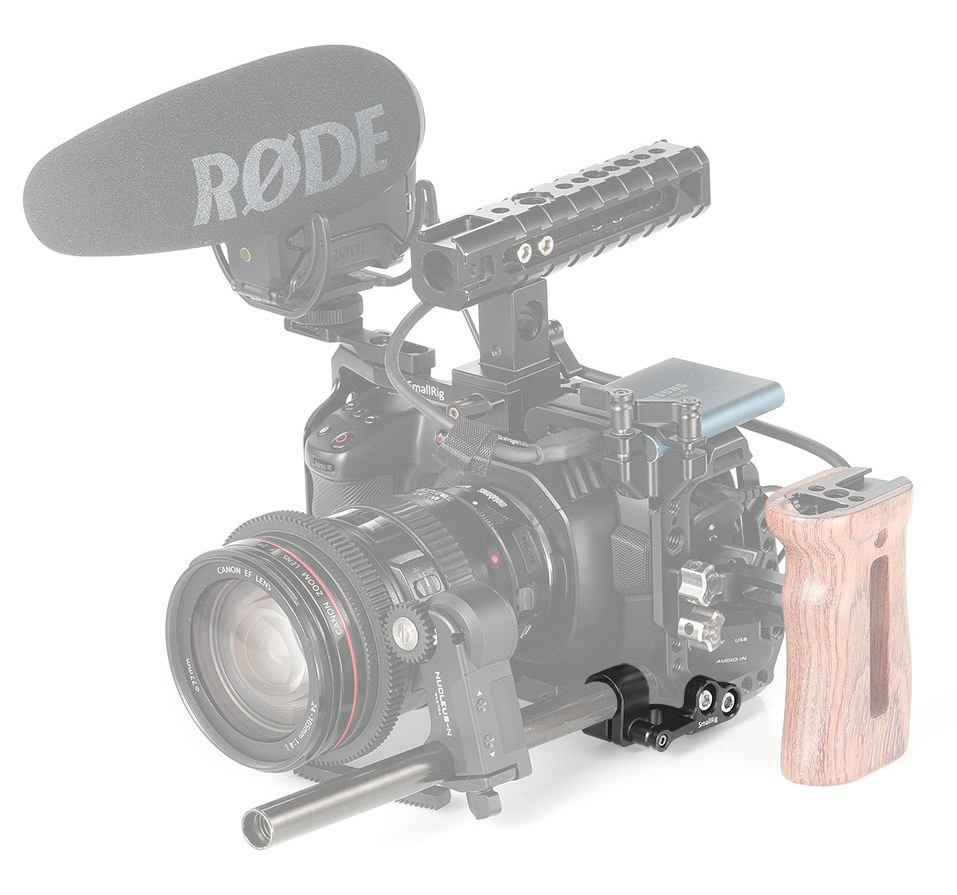 15 mm svorka na jednu tyč pre klietku BMPCC 4K a 6K