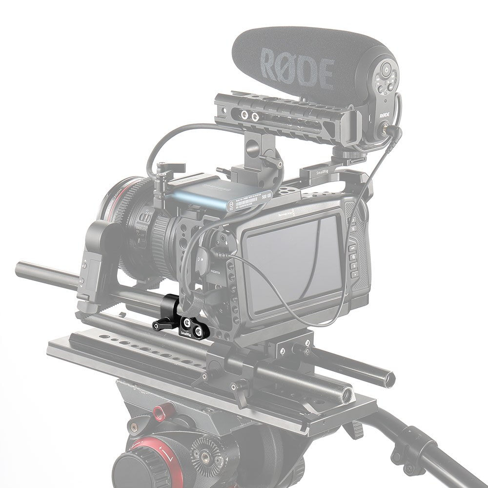 15 mm svorka na jednu tyč pre klietku BMPCC 4K a 6K