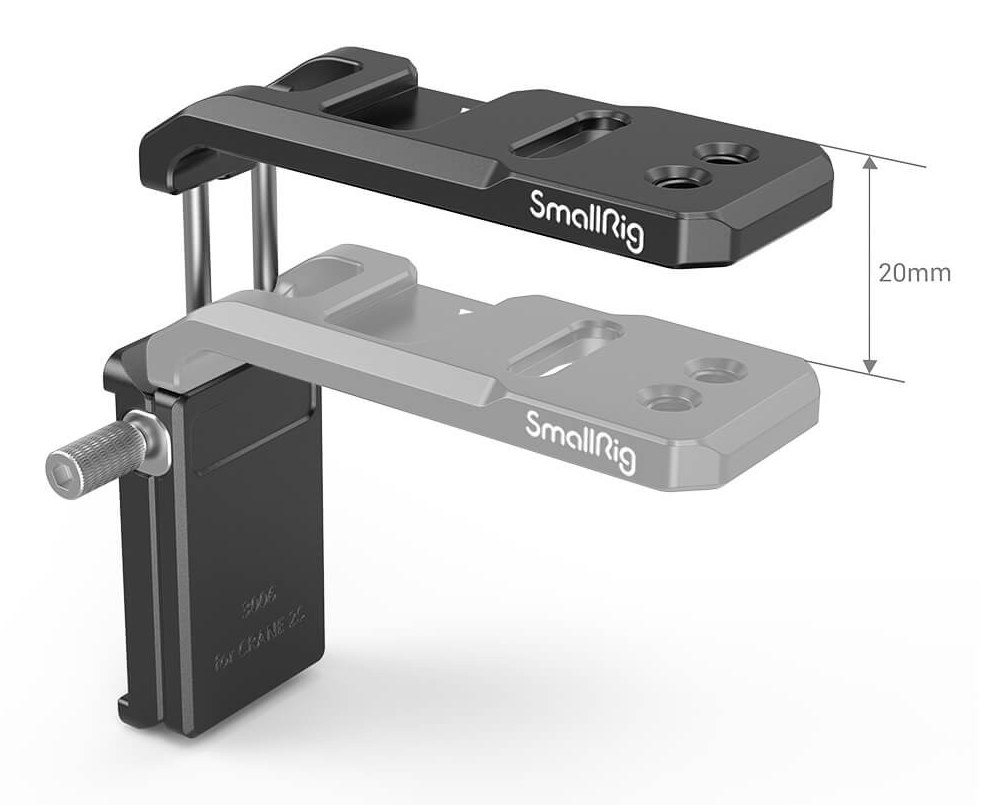 Rýchloupínací predlžovací držiak SmallRig pre ručný stabilizátor ZHIYUN CRANE 2S