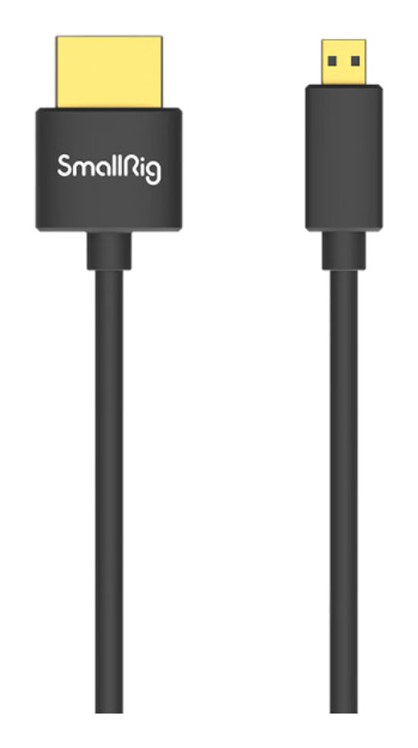 Ultra tenký kábel HDMI 4K (D do A) 35 cm