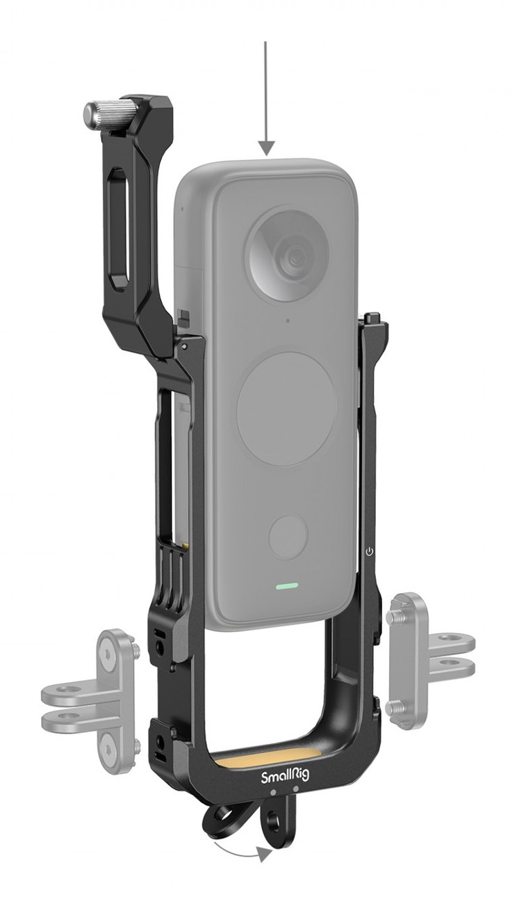 Užitočný rám pre Insta360 ONE X2
