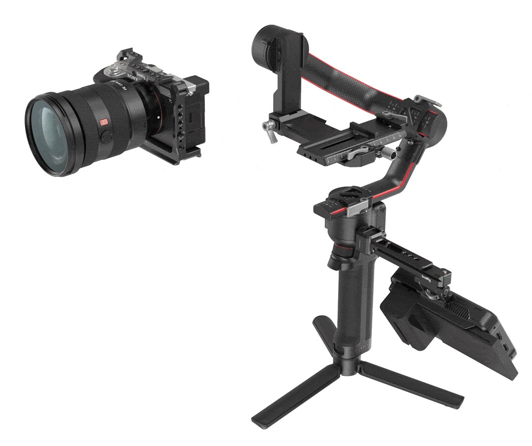 Klietka s bočnou rukoväťou pre fotoaparát Sony A7C 3212
