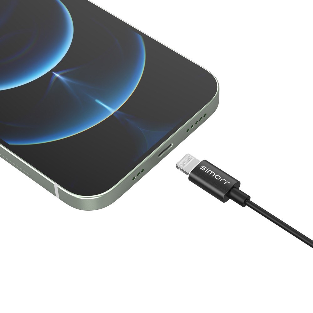 Simorr Wave L3 Lavalier mikrofón pre zariadenia Lightning (čierny)