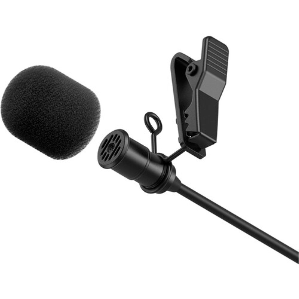 Simorr Wave L2 Lavalier mikrofón pre zariadenia USB typu C (čierny)
