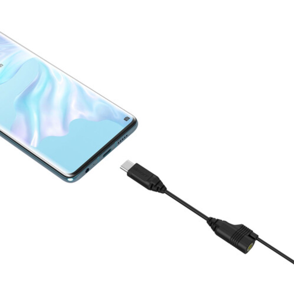Simorr Wave L2 Lavalier mikrofón pre zariadenia USB typu C (čierny)
