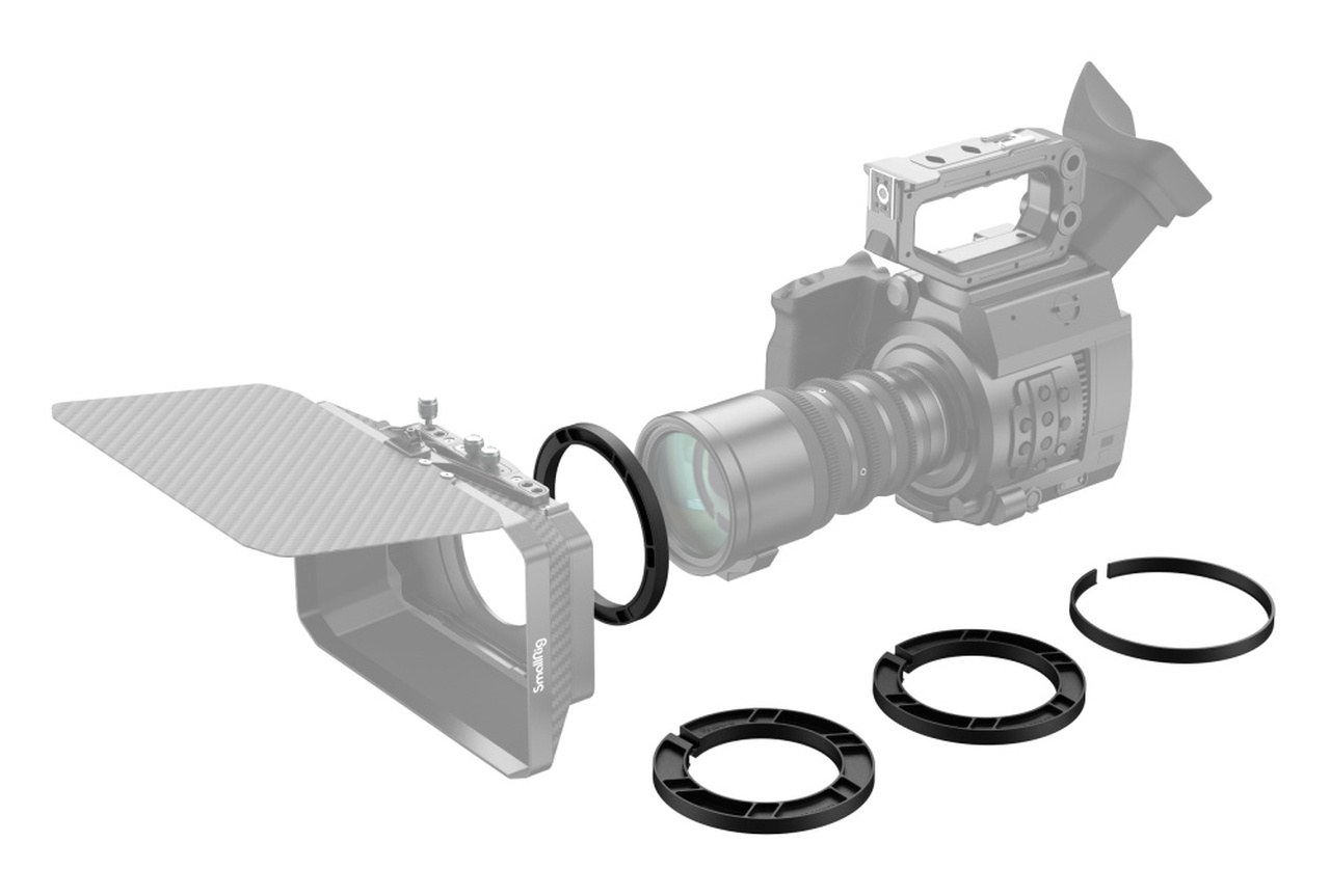 Sada upínacích krúžkov pre ″Matte Box 2660″ (114mm-80mm/85mm/95mm/110mm)