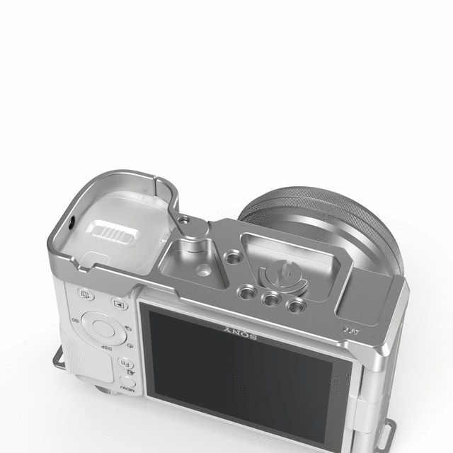 Predlžovací grip pre Sony ZV-E10 (strieborný)