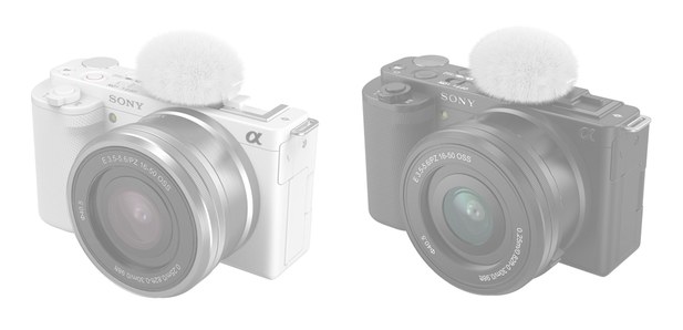 protiveterná ochrana pre Sony ZV-E10 a ZV-1 (biele)