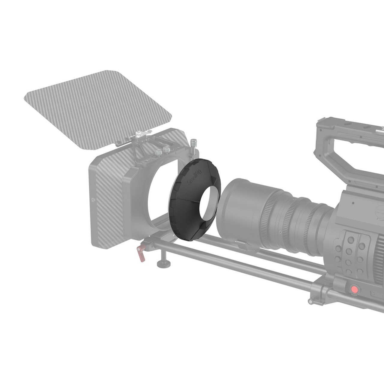 Silikónový donut so 114 mm zadným otvorom pre matte box