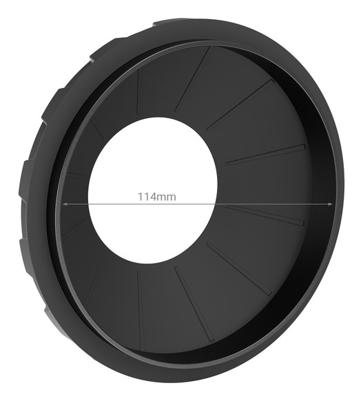 Silikónový donut so 114 mm zadným otvorom pre matte box