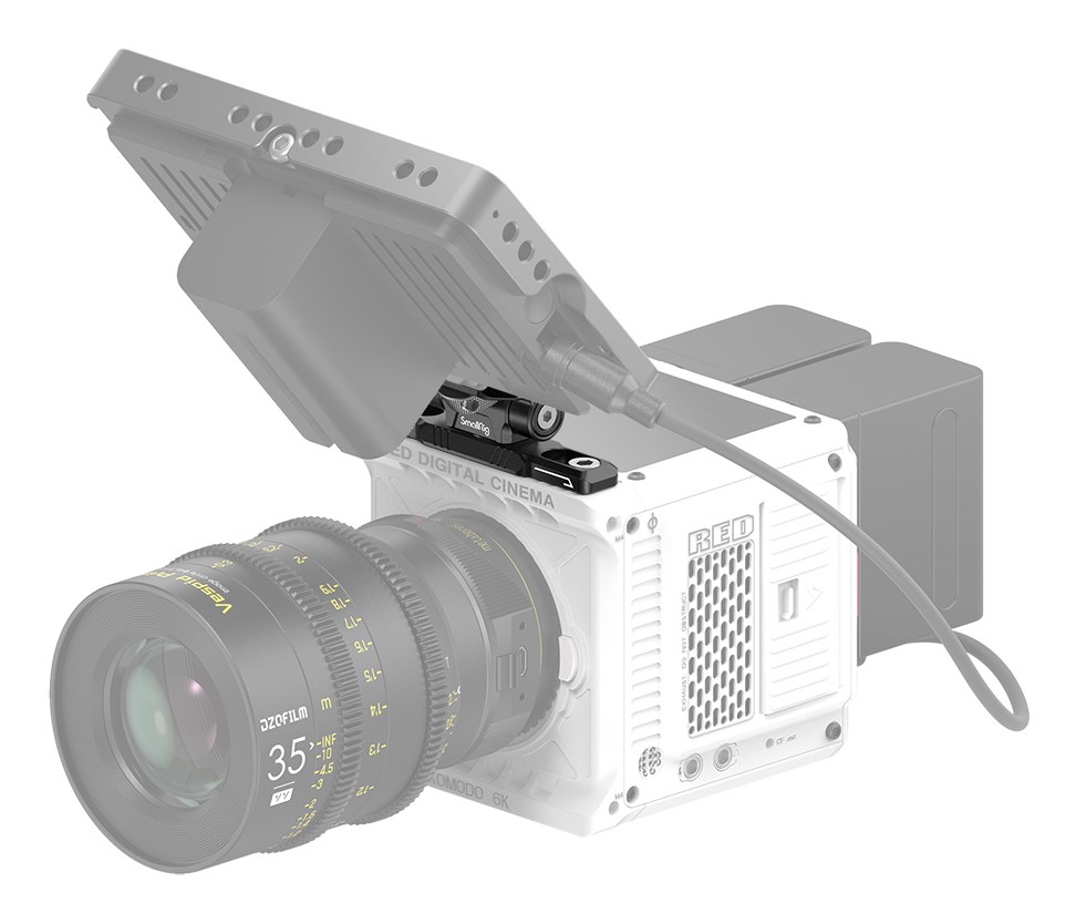 Montáž EVF monitora pre KOMODO