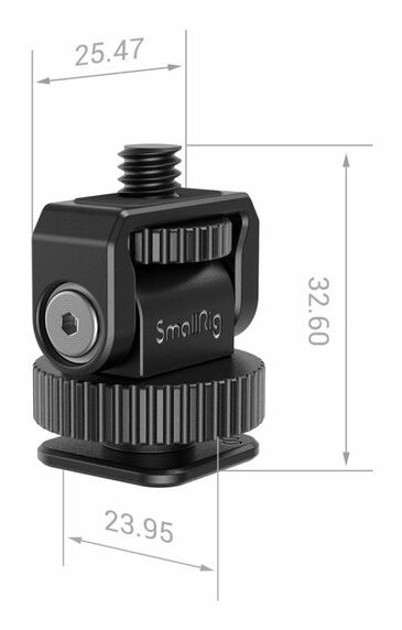 Mini adaptér na skrutku 1/4″-20