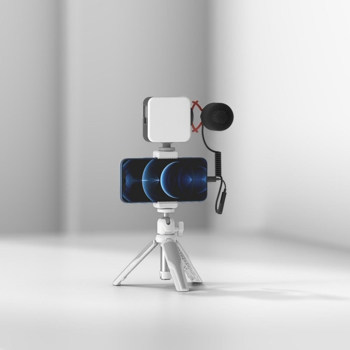 súprava Vigor VK-50 White Vlog Kit