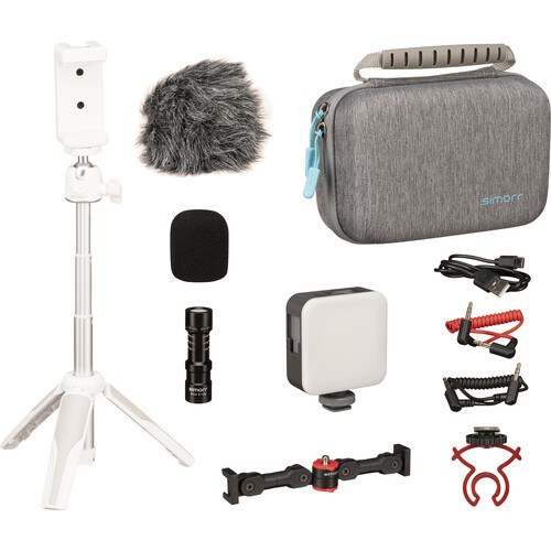 súprava Vigor VK-50 White Vlog Kit