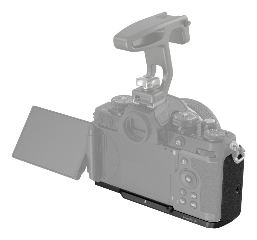 Držiak v tvare L pre Nikon Z fc (čierny)