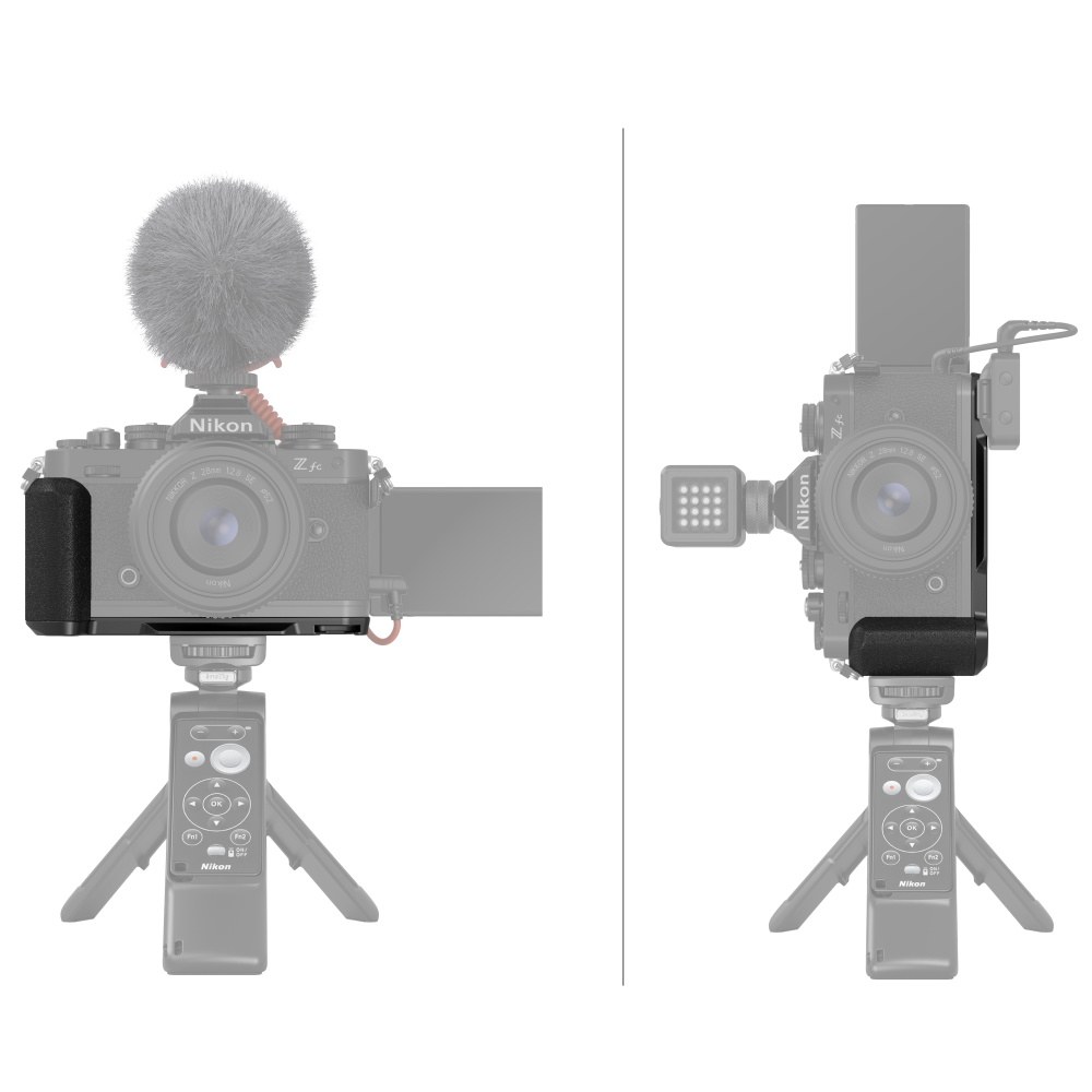 Držiak v tvare L pre Nikon Z fc (čierny)