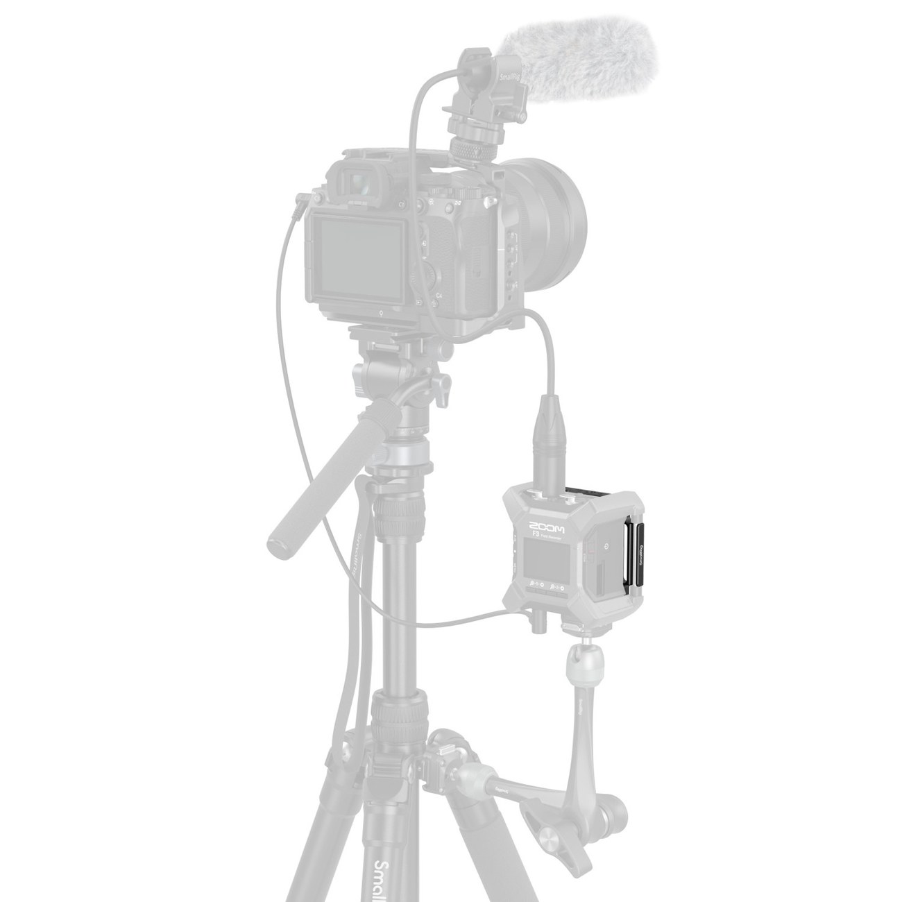 Doska Mount Plate pre Zoom F3
