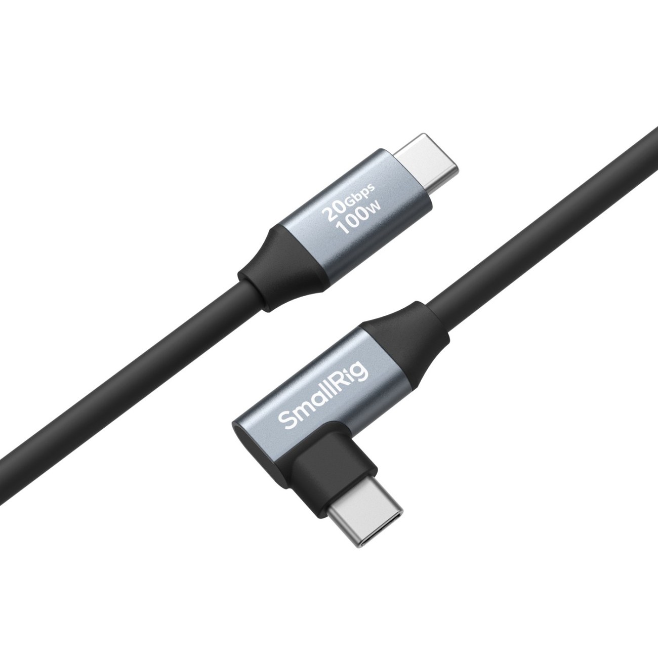 USB-C (rovný) na USB-C (šikmý) Dátový kábel (35 cm / 13,8 palca )