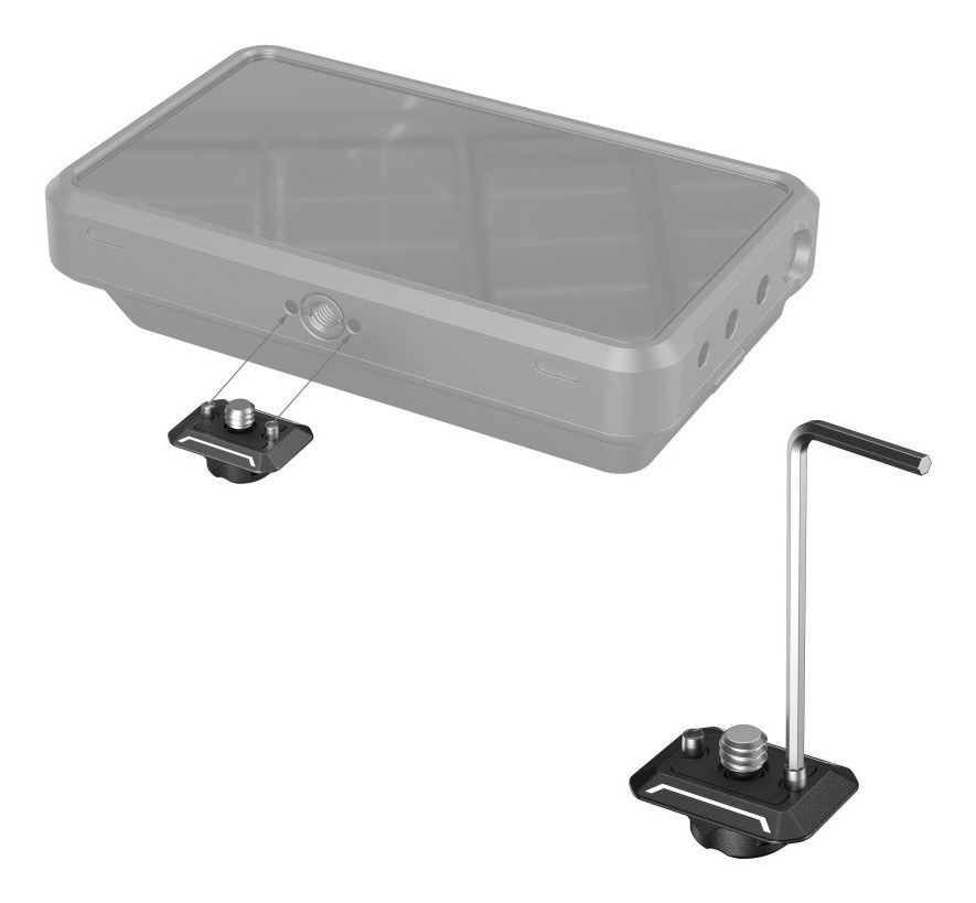 Drop-in HawkLock mini Univerzálna rýchloupínacia horná montážna doska