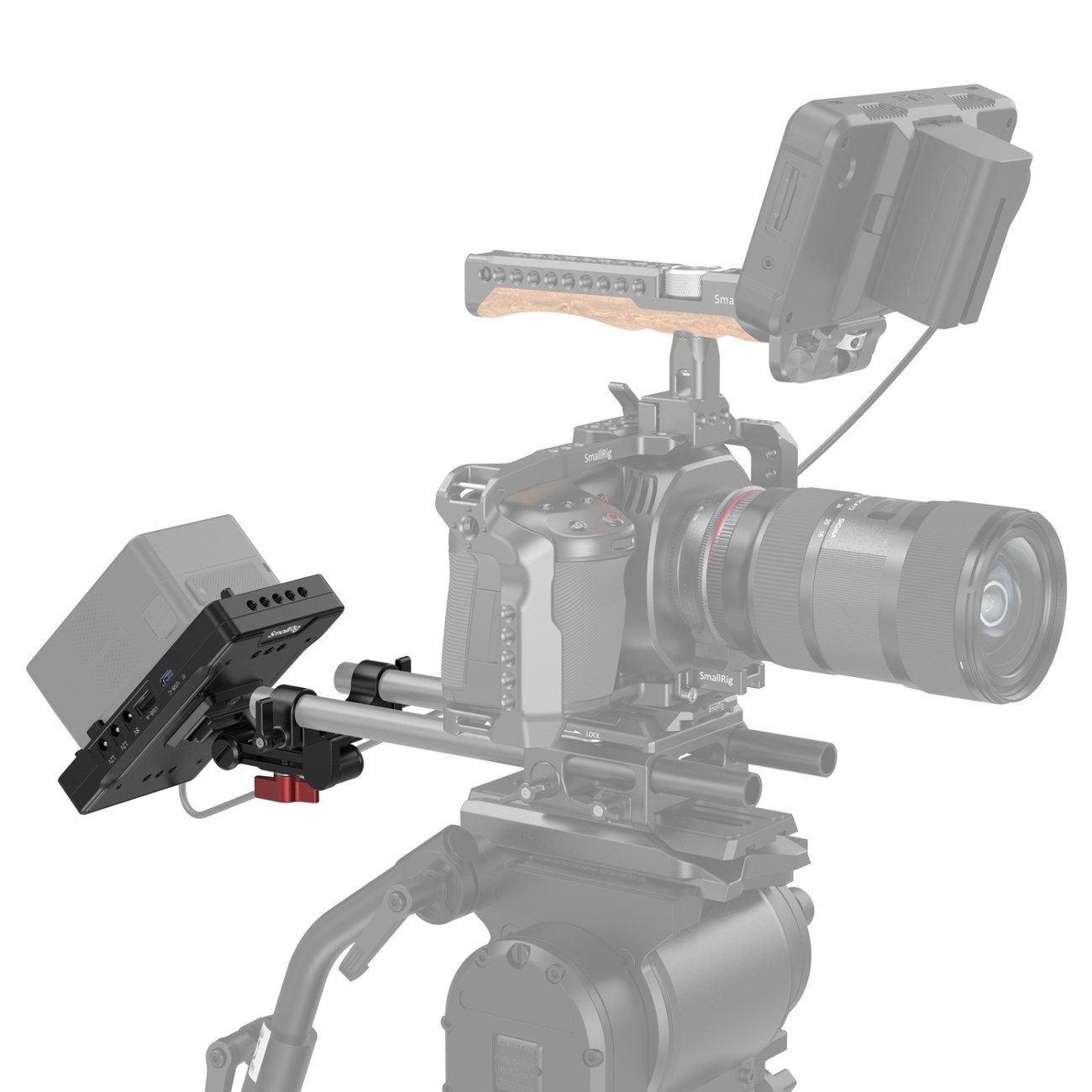 Advanced V-Mount Battery Mount Plate with Adjustable Arm