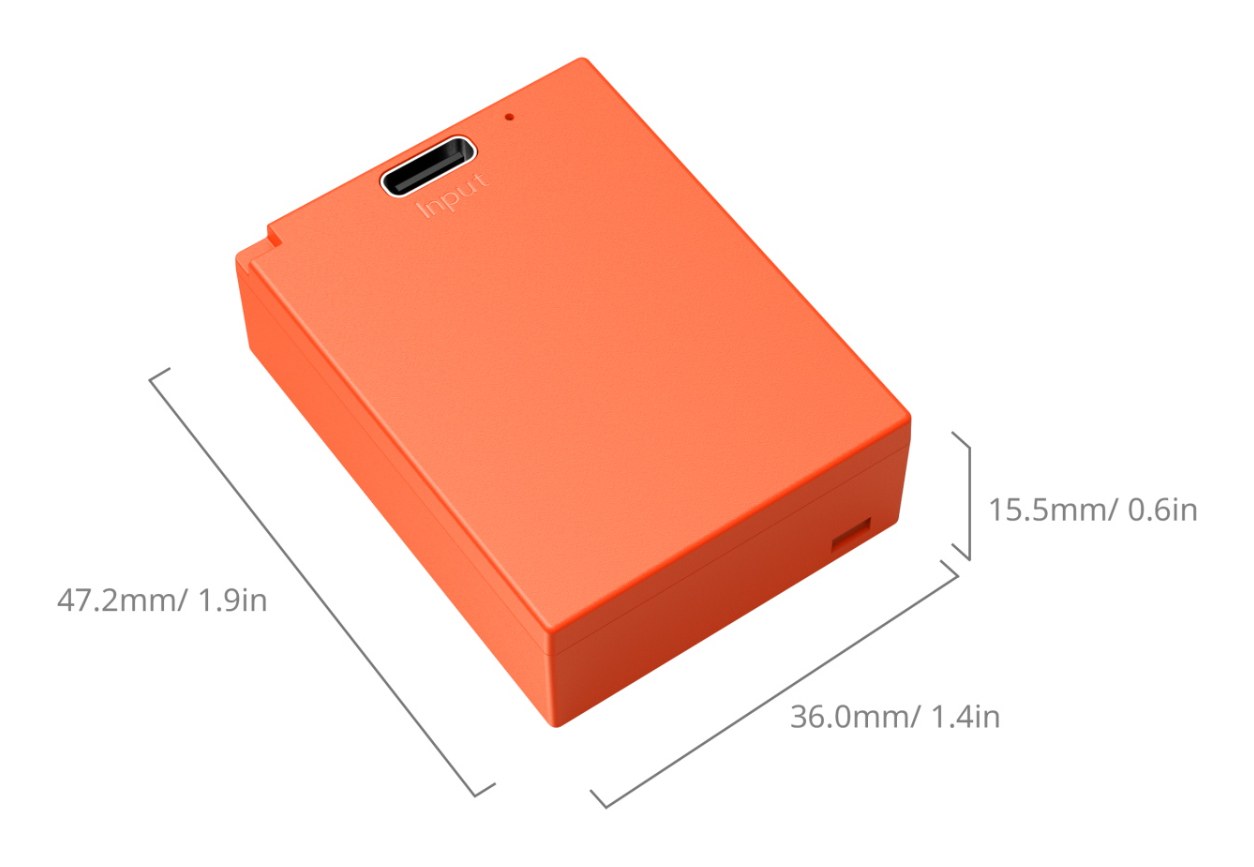 Nabíjacia batéria NP-W126S USB-C (oranžová)