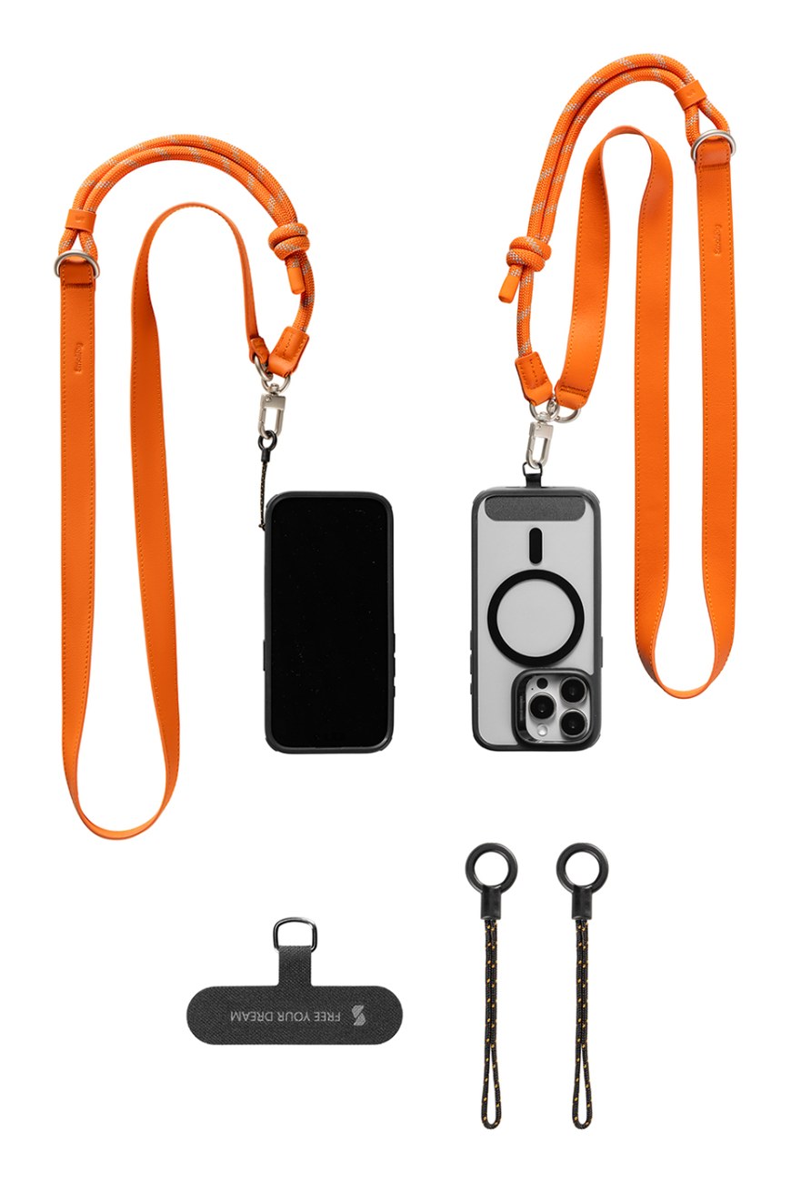FilMov Phone Shoulder Strap (Orange)