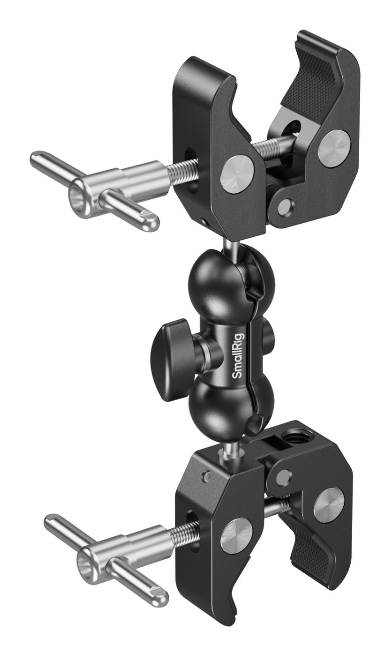 Double Head Crab-Shaped Clamp