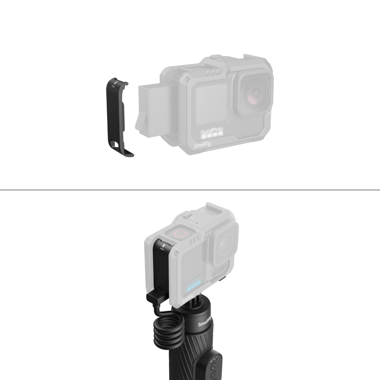 Grip-Designed Powerbank for Action Cameras & Phones