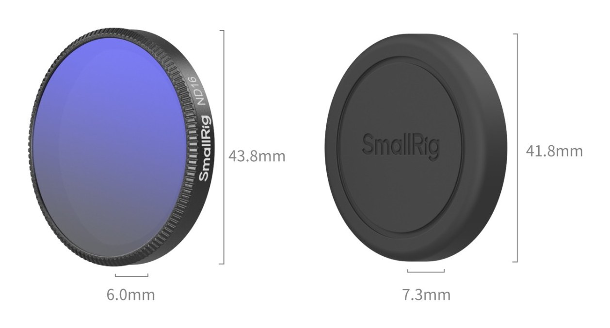 ND16 Filter for DJI Osmo Action 6