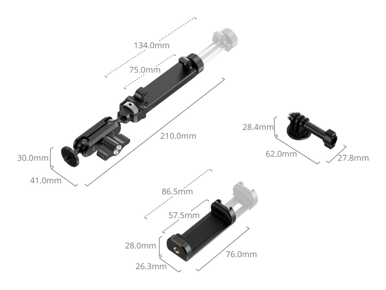 Fence Mount for Action Cameras