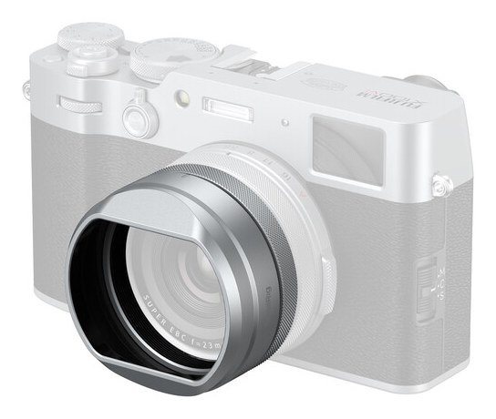 Lens Hood for FUJIFILM X100VI / X100V (Silver)