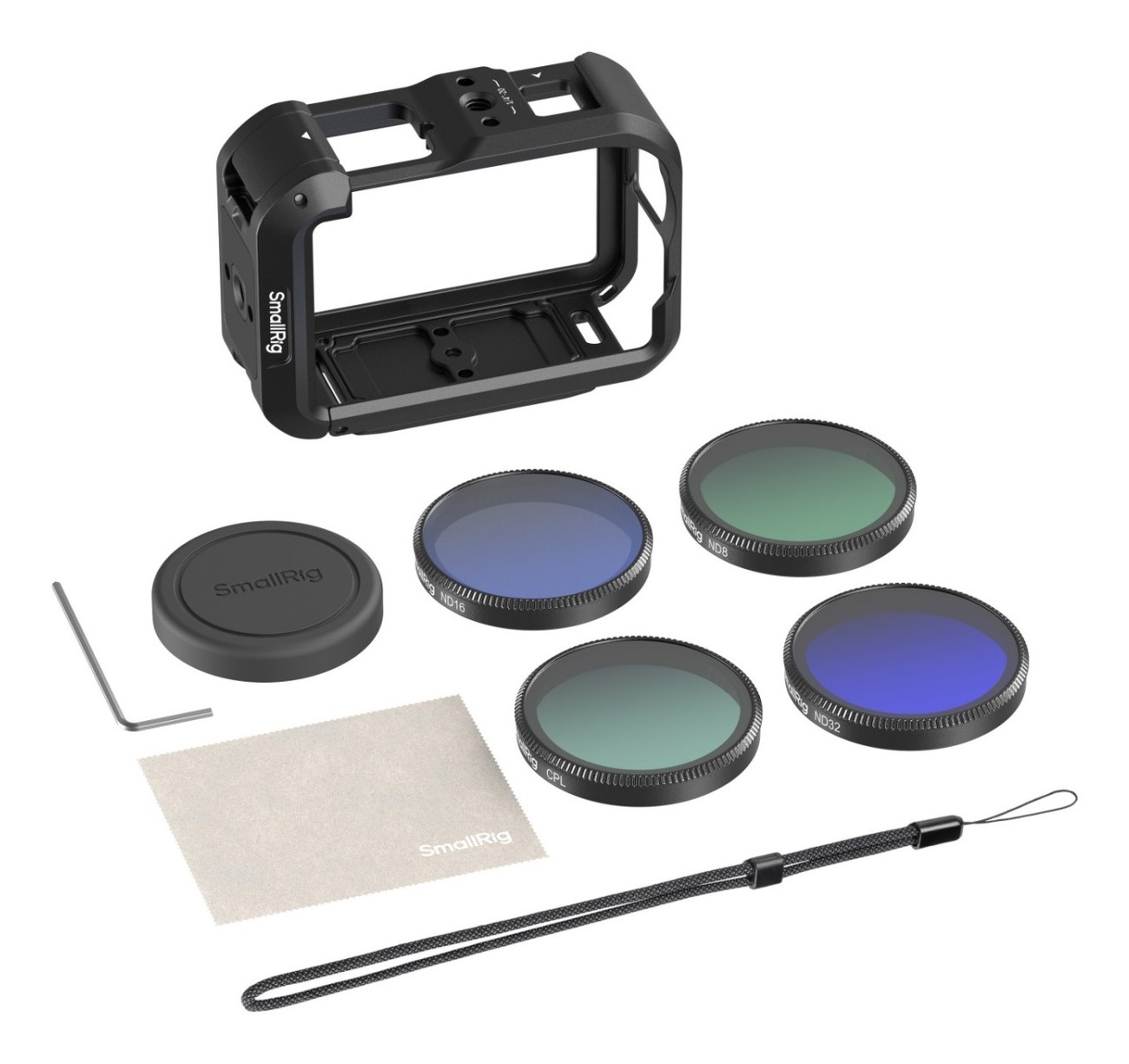 Advanced Camera Cage Kit with Filters for DJI Osmo Action 6