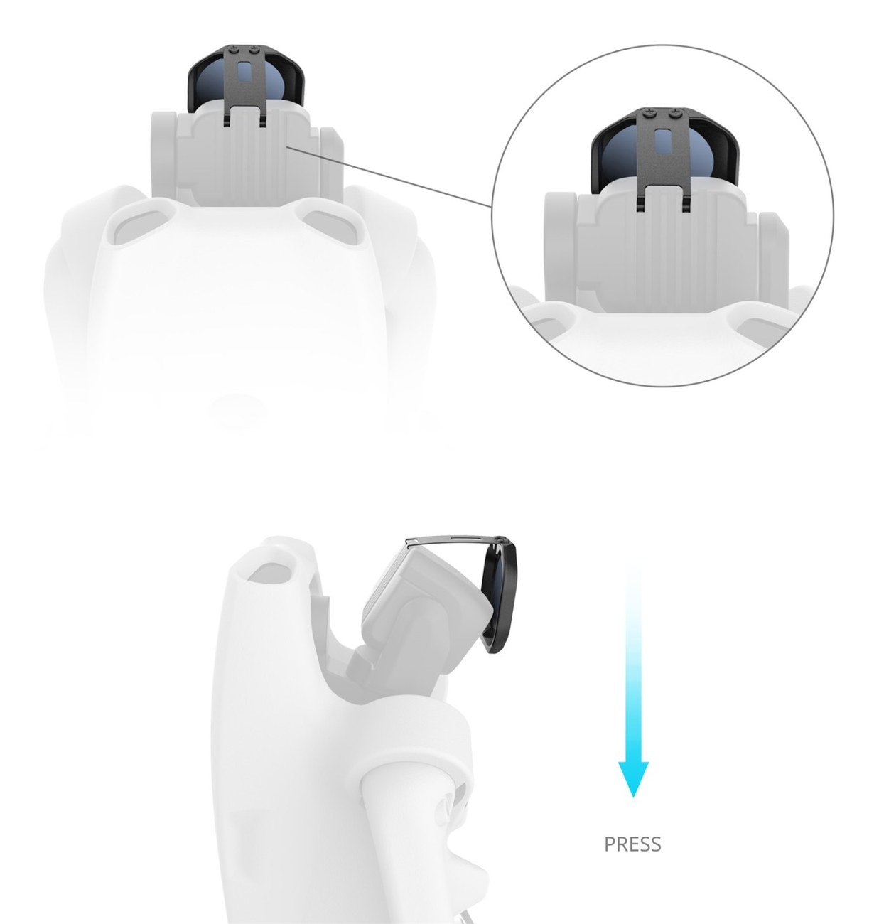 ND8 & ND16 & ND32 & ND64 Filter Kit for DJI Lito X1 / Flip