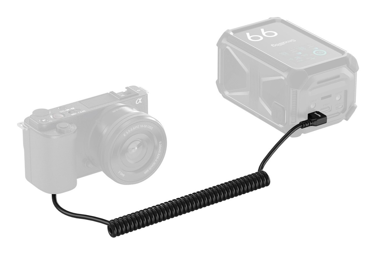 Dummy Battery Power Cable for USB-C for Sony NP-FW50